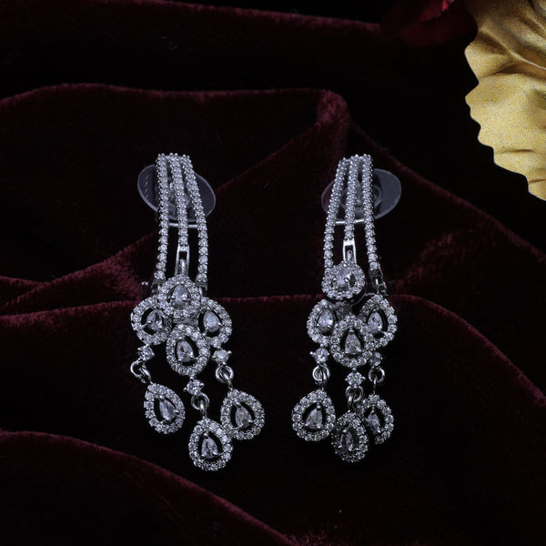Royal Sparkle Chandbali Earrings