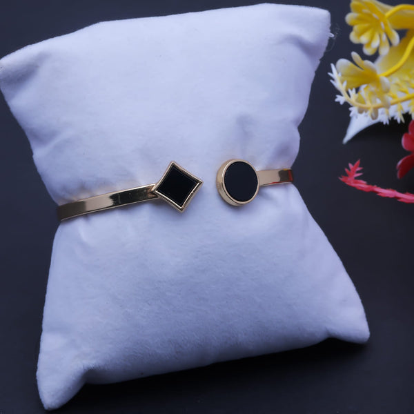 ⬛ Noir Geometry Chic Bracelet