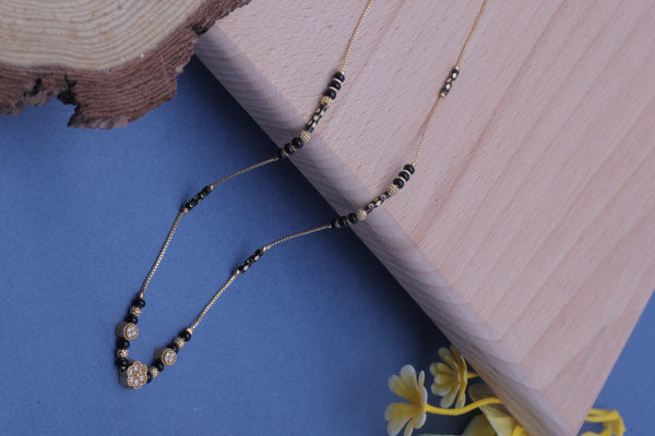 Floral Charm Mangalsutra