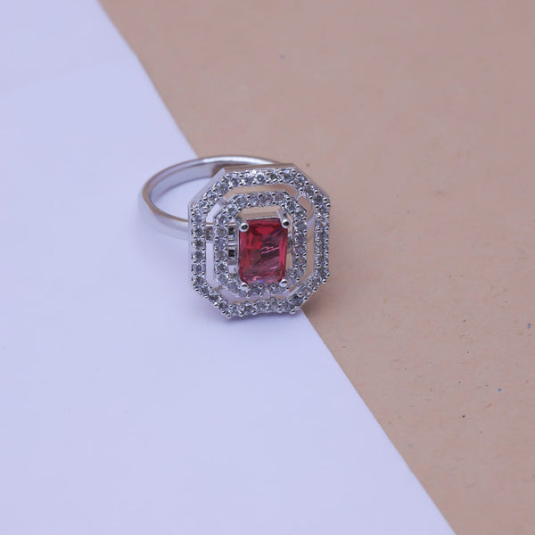 Aurora Octagon Ring 🌸✨